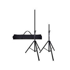 Ultimax MSA 325BK Pro Aluminium Speaker Stands & Bag Kit