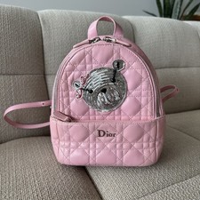 DIOR Pink Cannage Pink Leather