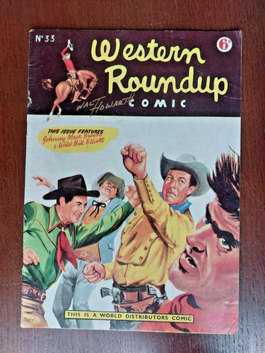 Western roundup comic - western,