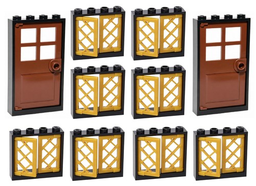 Lego windows doors pack - 😀,
