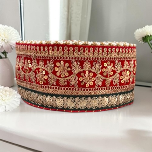 Indian velvet silk - indian, lace