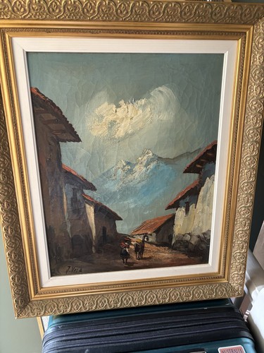 Peruvian oil painting original - oil,