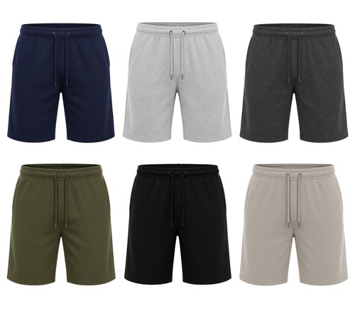 Mens shorts plain fleece - mens,