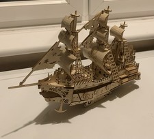 3D Wooden Pirate Ship Puzzle
