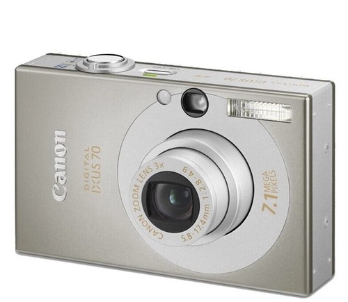 Canon ixus70 silver - canon, tested