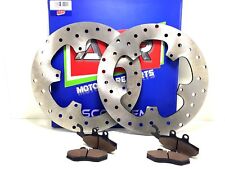 Front and Rear Brake Discs and