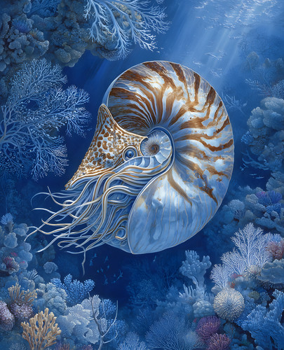 8x10 chambered nautilus - 8x10,