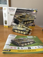 COBI 2588 Panzer VI Tiger No.131 1:28 Brick Model 1275pcs