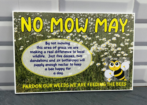 Mow may garden - no,