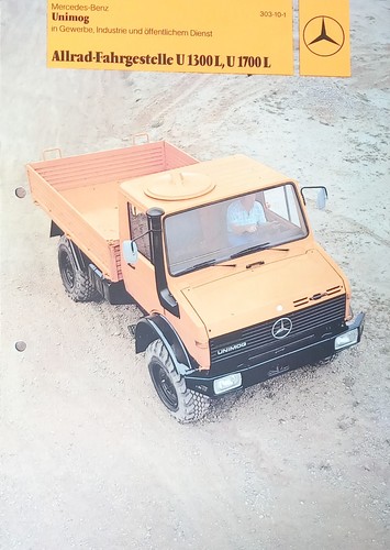 Mercedes benz truck unimog awd - truck,