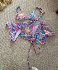 Ladies 3 Piece Bikini Set Size