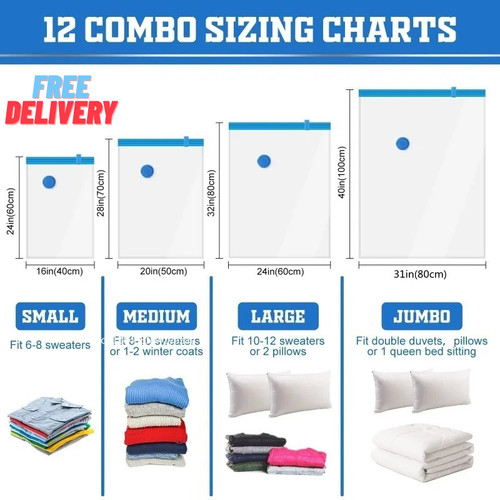 Large space saving - 12,