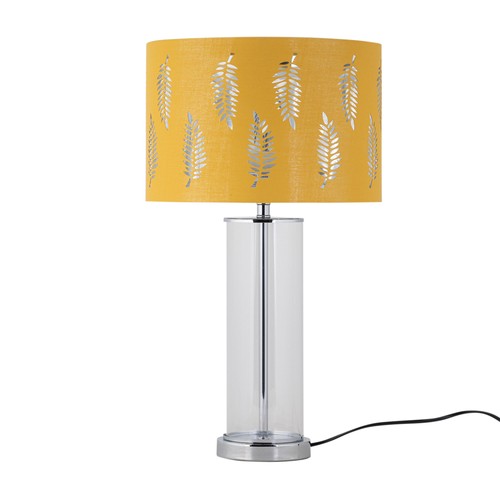 Chrome table lamp bedside - table,