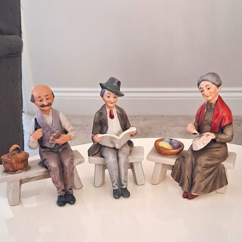 Vintage bisque porcelain - vintage,