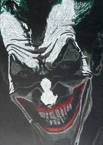 Original joker art pencil - joker, &