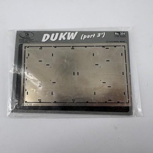 Royal model 354 dukw part - model,