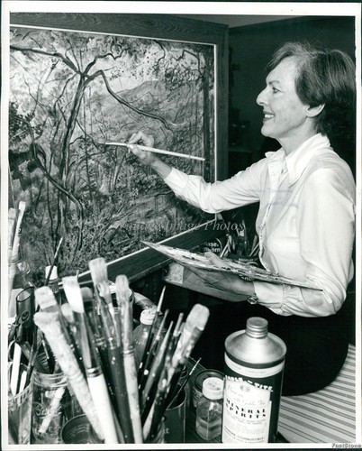 1980 modern art painting - 1980,