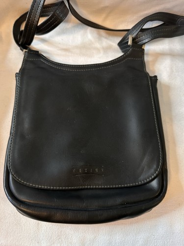 Texier black leather - texier, crossbody