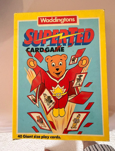 Waddingtons superted card game - waddingtons,
