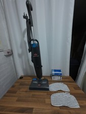 Bissell Steam & Sweep  Hard Floor Cleaner Steam Mop Black Corded (57F4-E)