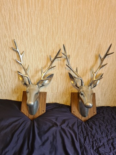 One pair metal aluminium - one, metal/aluminium