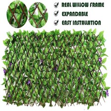 2M Artificial Hedge Leaf Fence