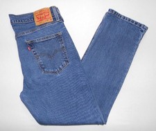 LEVI'S - Men's Red Tab 514 Straight Fit Jeans 34"W X 30"L Blue Stretch Denim R)