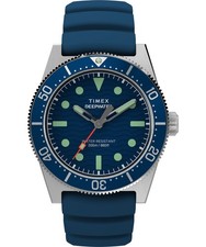 Timex blue mens analogue - mens,
