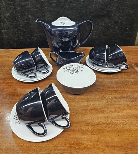 Vintage bristol pottery black - vintage,