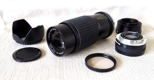 200mm super zoom lens 2x - 80-200mm, +