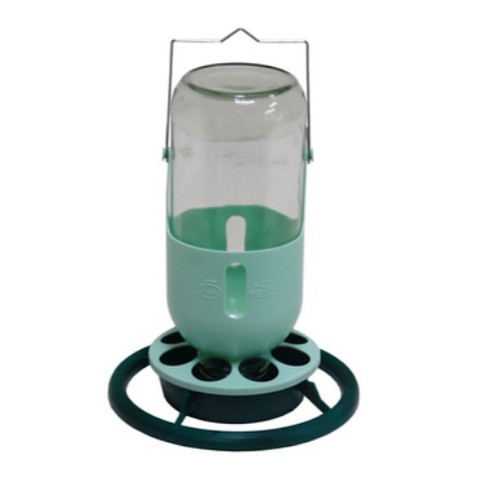 Glass mine lamp feeder - lamp, feeder/drinker