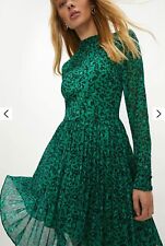 Coast Pleat Skirt Printed Midi