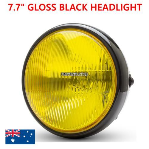 Gloss black amber - 7.7",