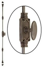 ESPAGNOLETTE BOLT cast iron industrial rustic cremone bolt door window wardrobe