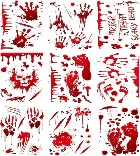 Sheets halloween window - sheets,