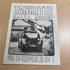 1978 Tankette Miniature