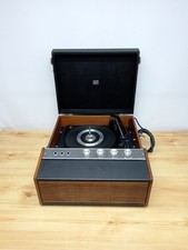 Vintage HMV Model 2042 Portable Turntable Record Player - PLEASE READ 