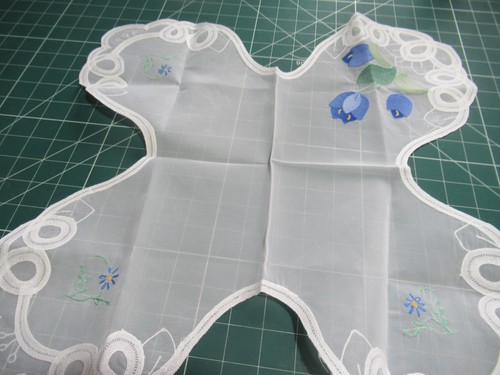 Vintage embroidered cloth - vintage,