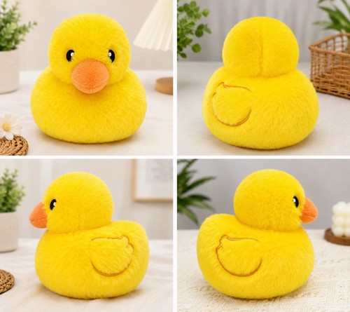 1pcs cute yellow duck plush - 1pcs,