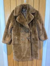 Whistles Brown Teddy Faux Fur