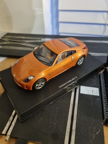 Scalextric bronze nissan - scalextric,