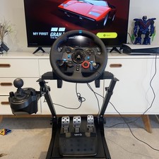 Logitech G29 Racing Wheel + Pedal Shifter  & Stand For PC, PS5, 4 & 3 SEND OFFER