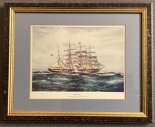 MEDWAY,RARE VINTAGE FRAMED