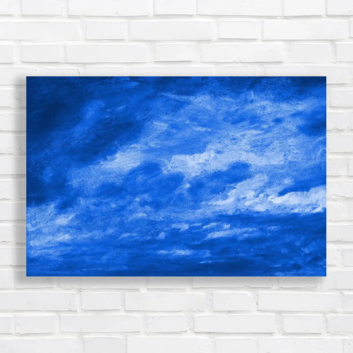 Stormy sky abstract blue - sky,