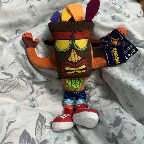 Crash bandicoot plush toy 25th - plush,