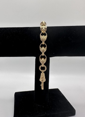 9ct gold silver tulip - gold, on