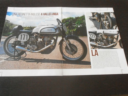 Vintage norton manx short race - norton,