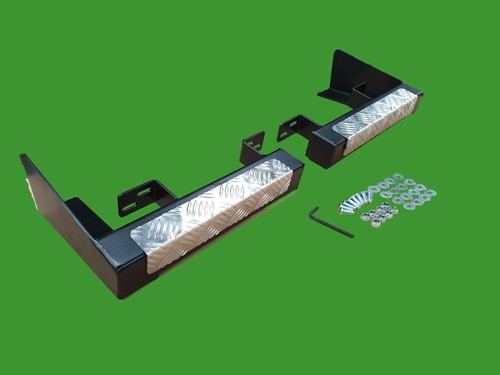 Heavy duty black rear bumper - duty,