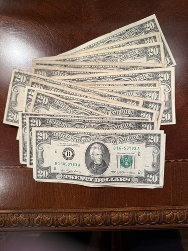 Old vintage twenty dollar - old, $20