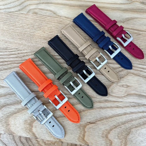 Watch strap sailcloth nylon - sailcloth,